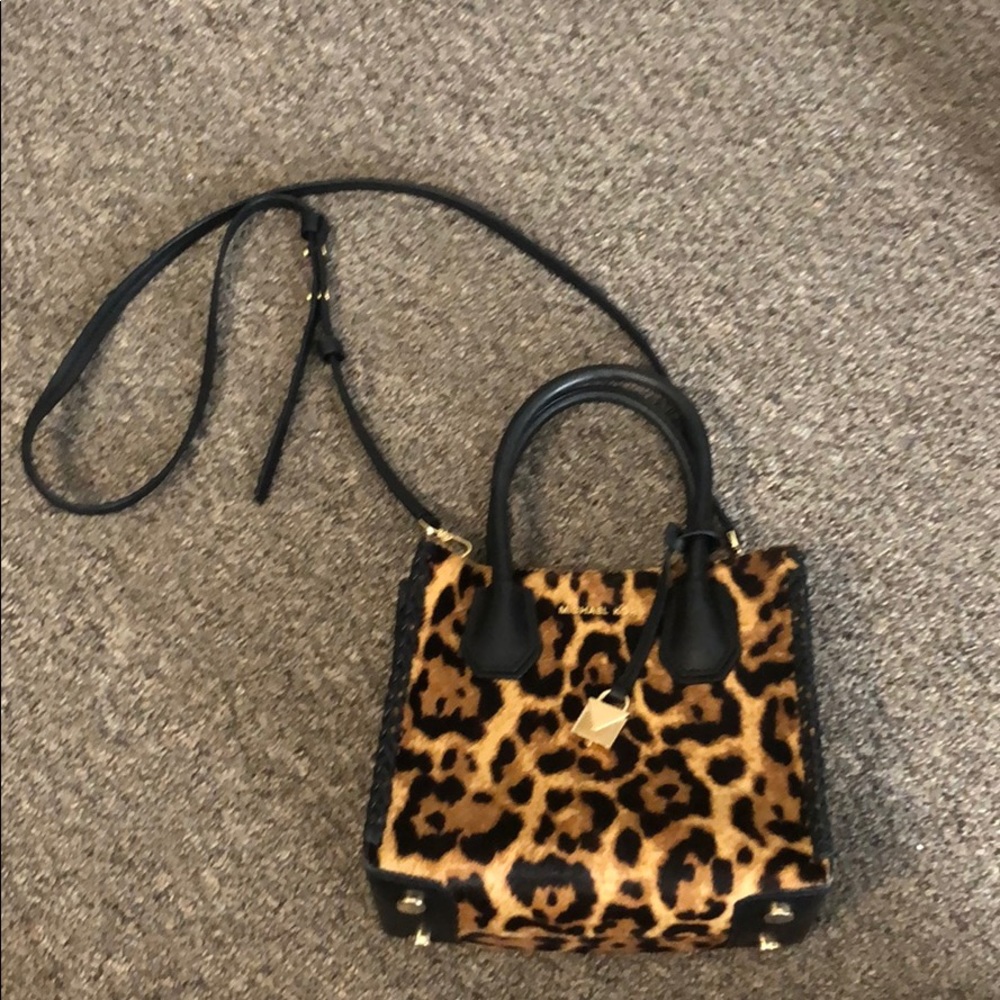 Michael Kors Mercer Calf Hair crossbody